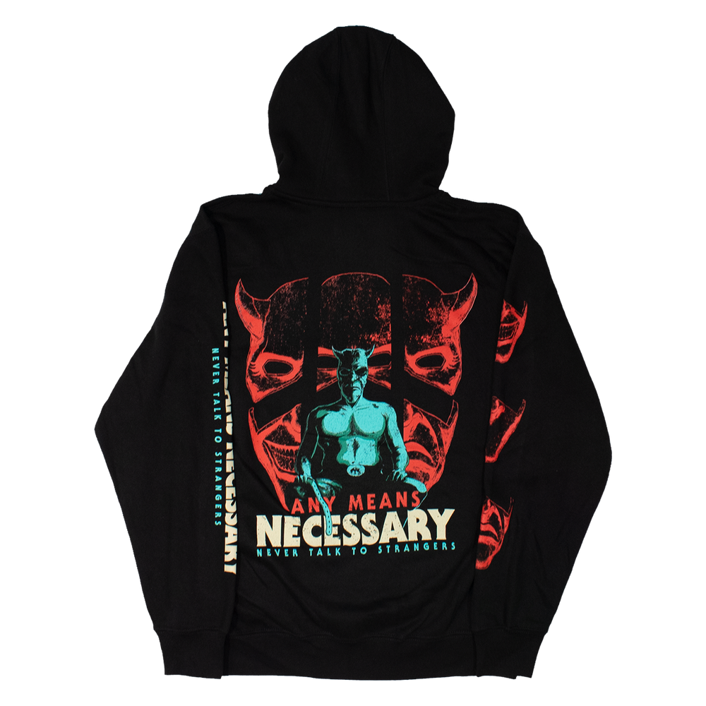 
                      
                        any means necessary shawn coss blackphone pullover hoodie black back
                      
                    