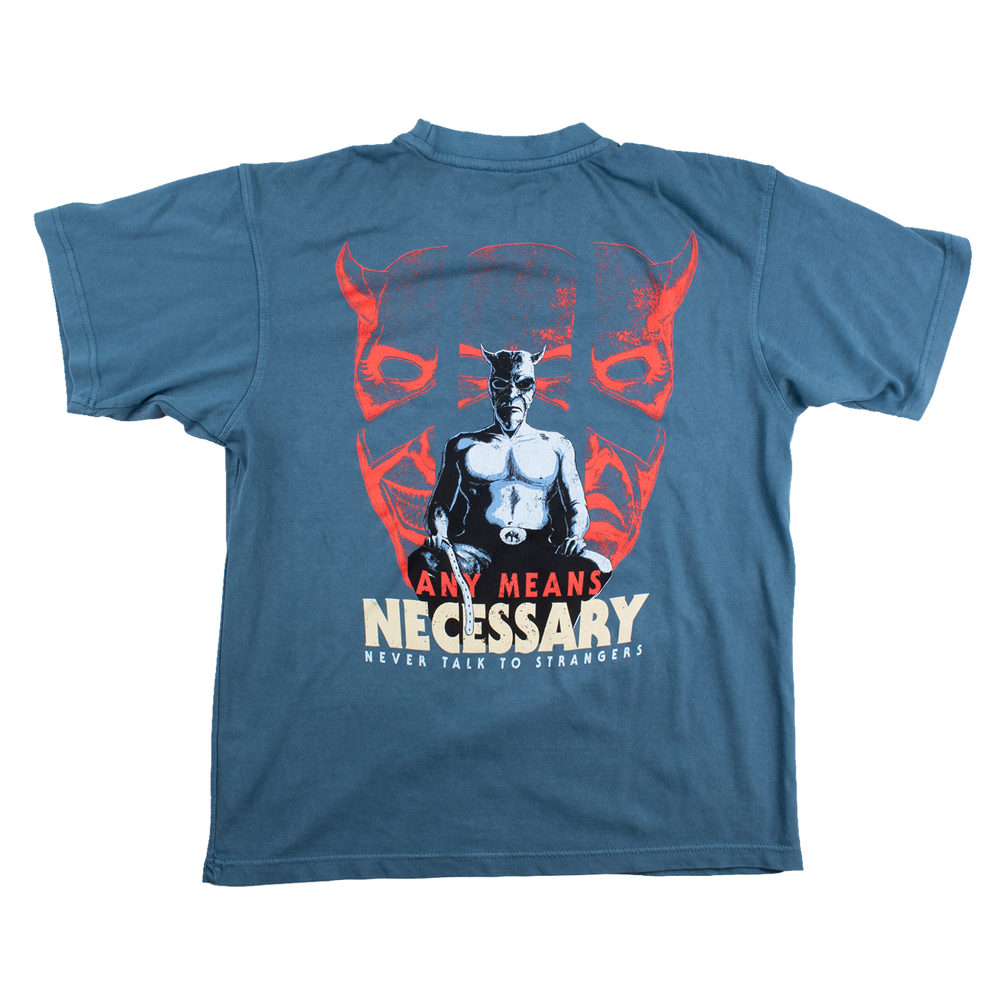 
                  
                    any means necessary shawn coss blackphone t shirt pebble blue back
                  
                