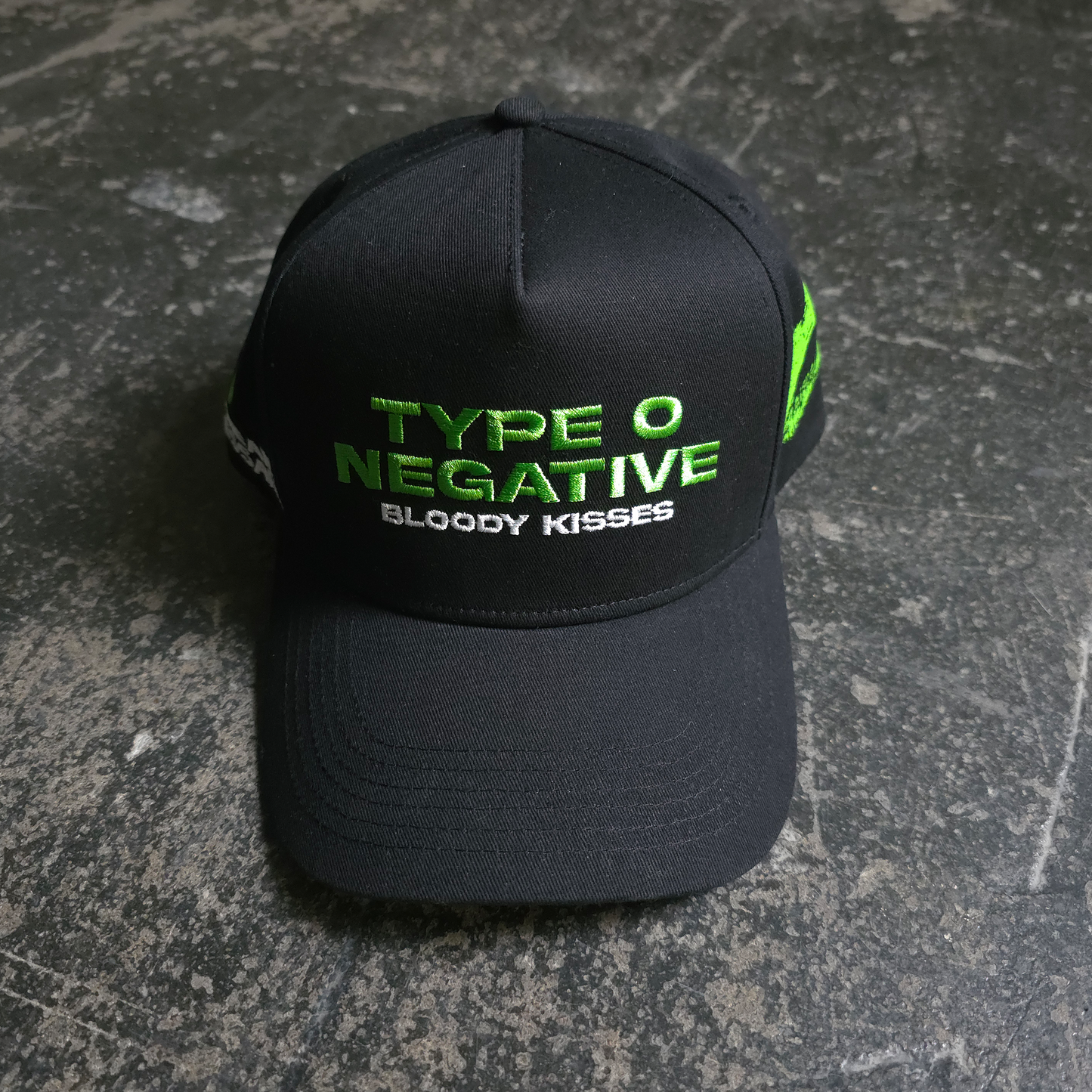 any means necessary shawn coss type o negative bloody kisses snapback hat