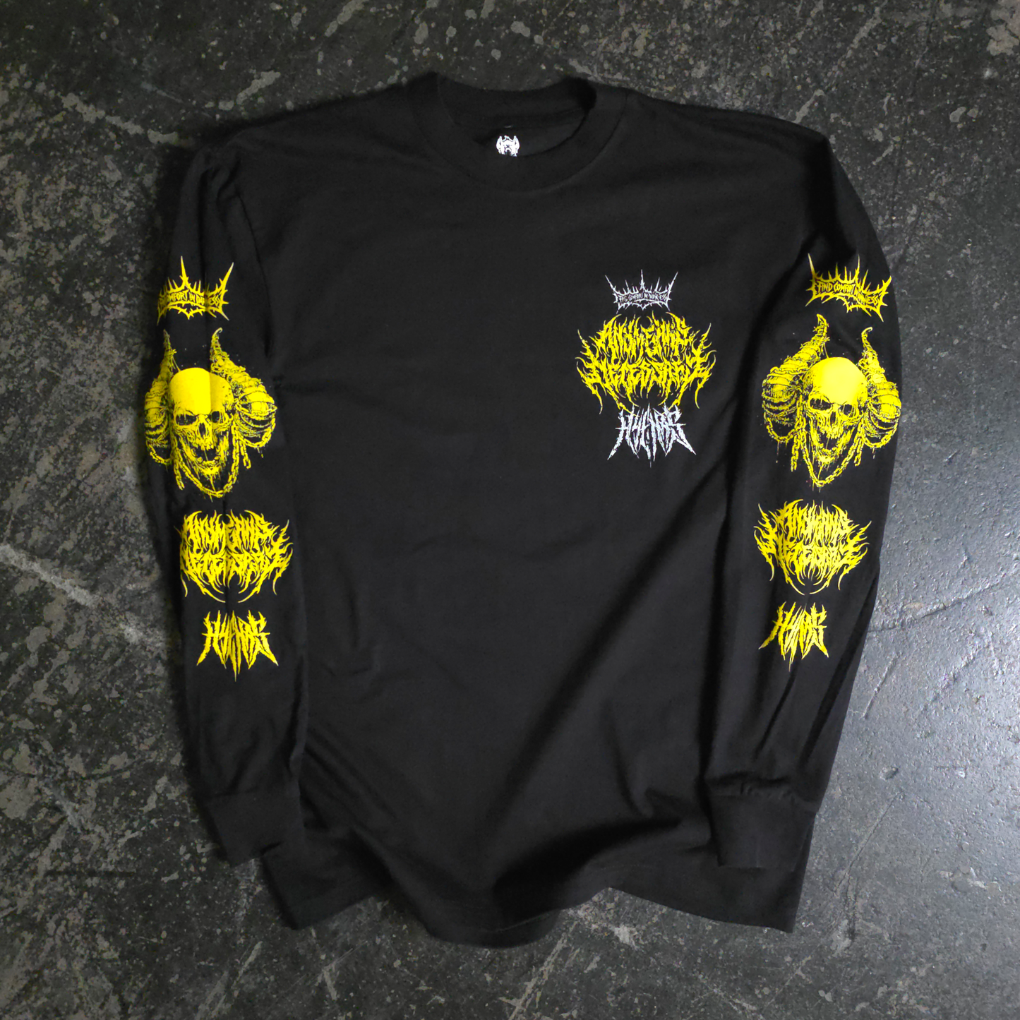 Chains Long Sleeve T-Shirt Black