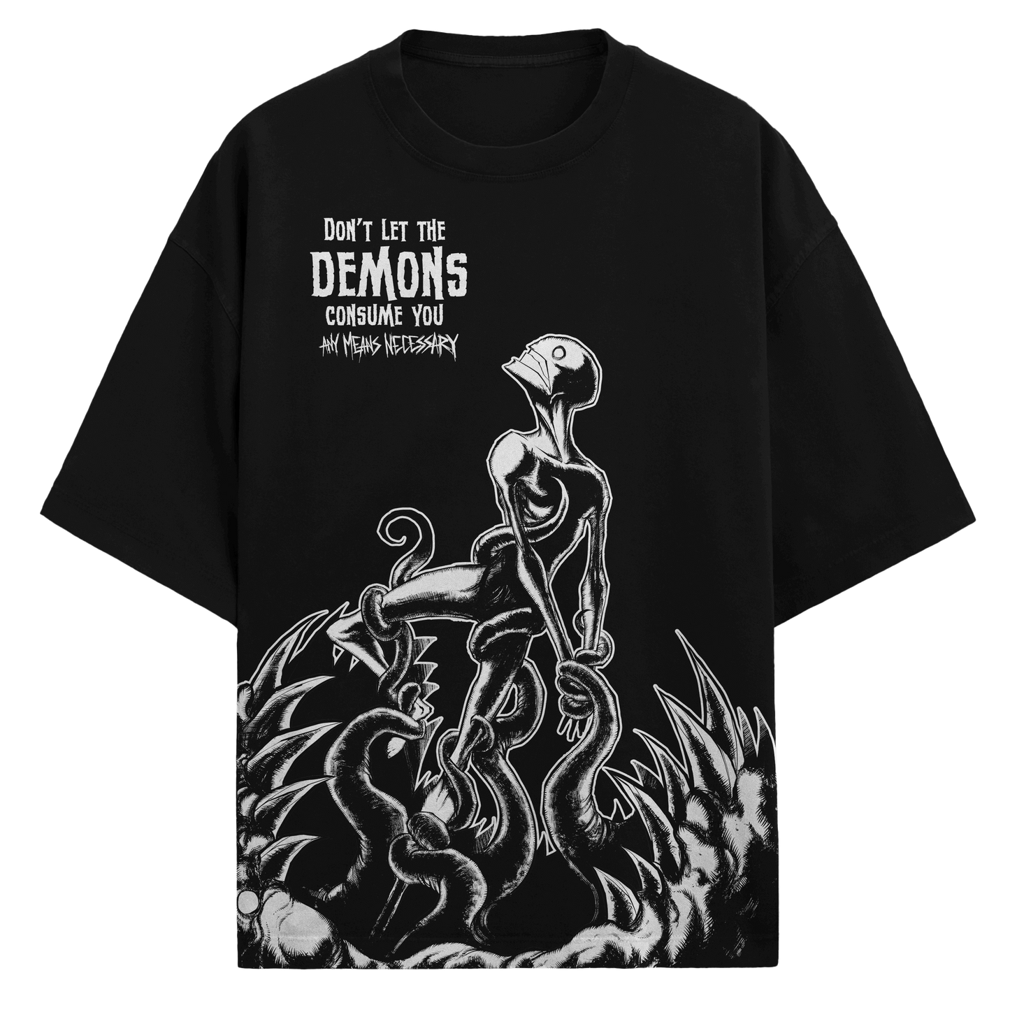 any means necessary shawn coss consumed t shirt black