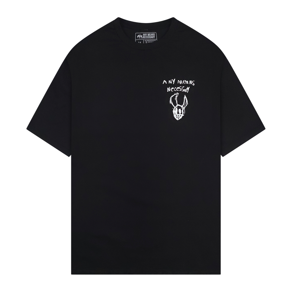 
                      
                        any means necessary shawn coss corrupted youth t shirt black
                      
                    
