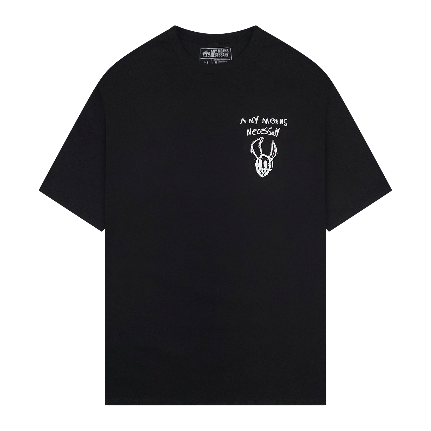 any means necessary shawn coss corrupted youth t shirt black
