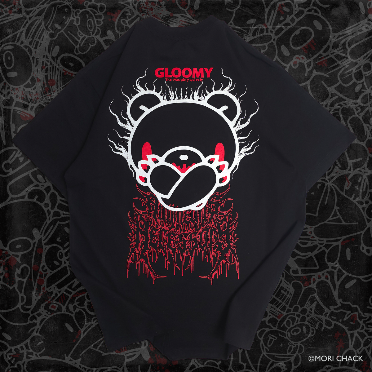 Cross Arms T-Shirt Black