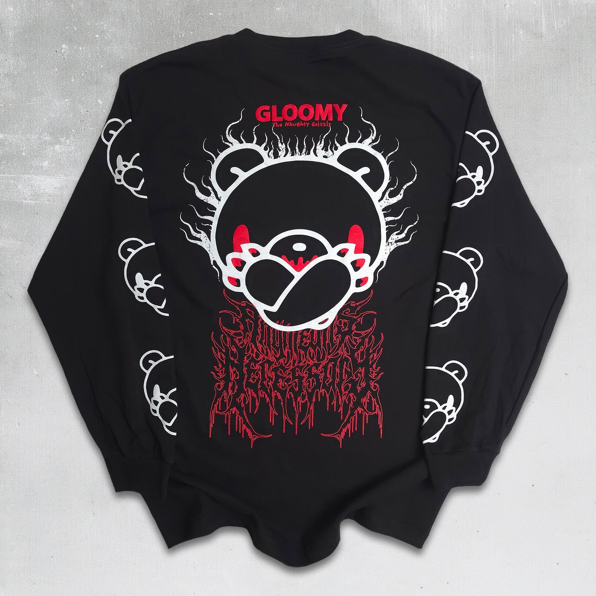 Cross Arms Long Sleeve T-Shirt