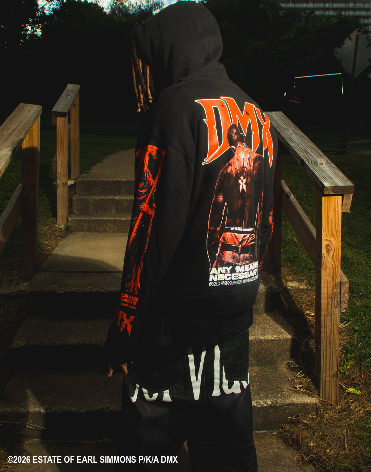 Blood Of My Blood Pullover Hoodie Black