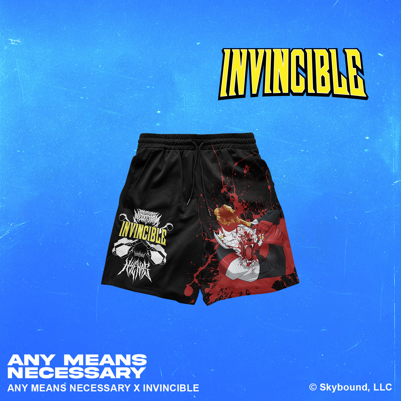 Death Blow Mesh Shorts