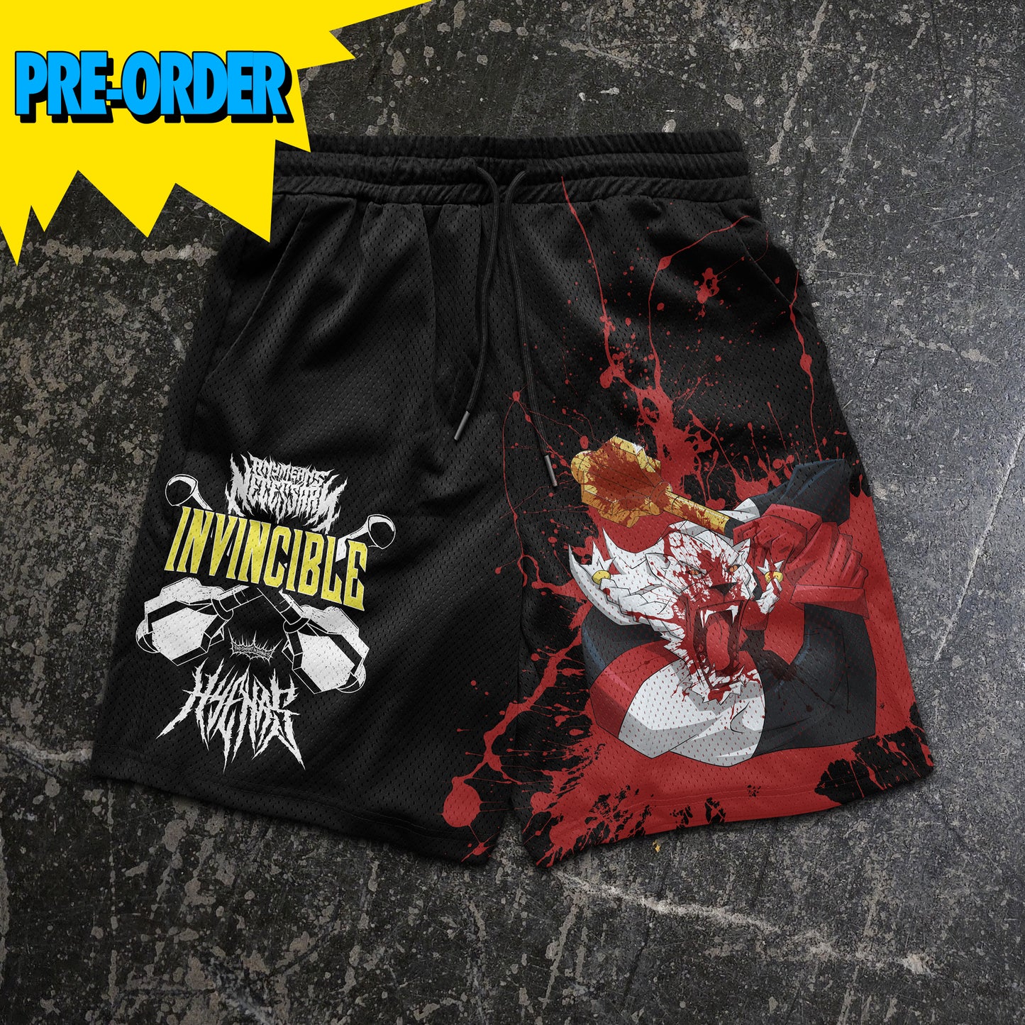 PREORDER ON 6/15 - Death Blow Mesh Shorts