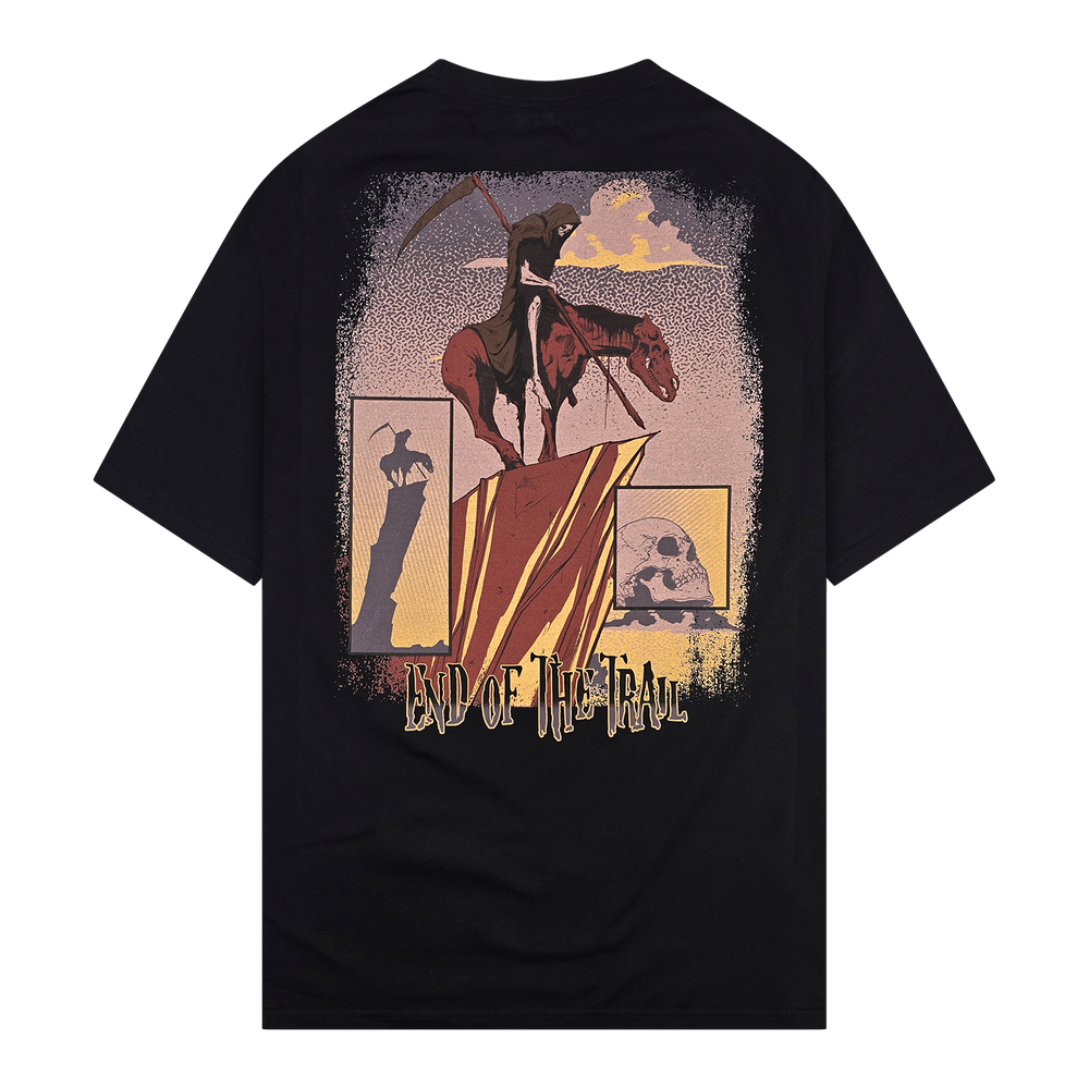 
                      
                        any means necessary shawn coss end of trail t shirt black back
                      
                    