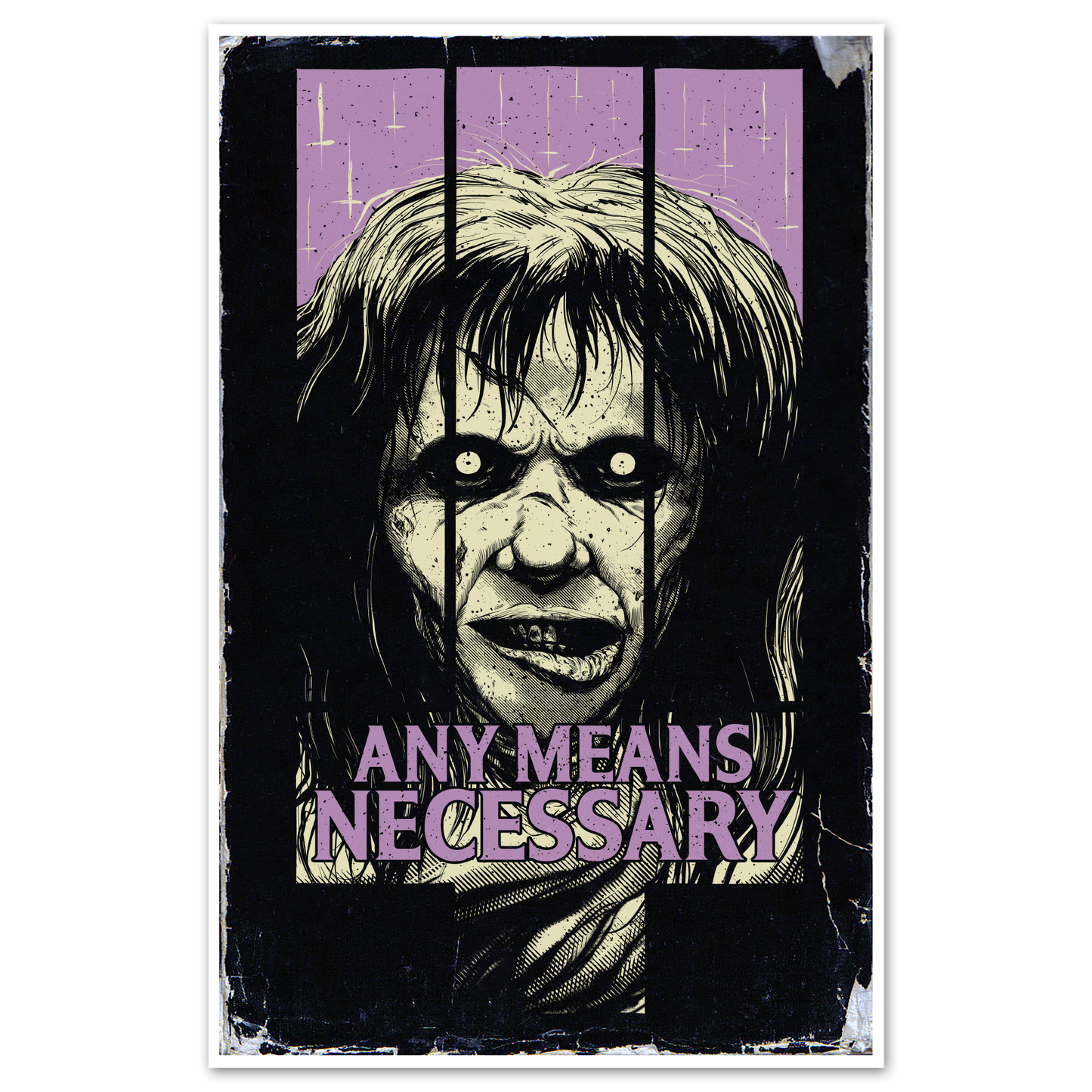 any means necessary poster shawn coss exorcist poster print 11x17