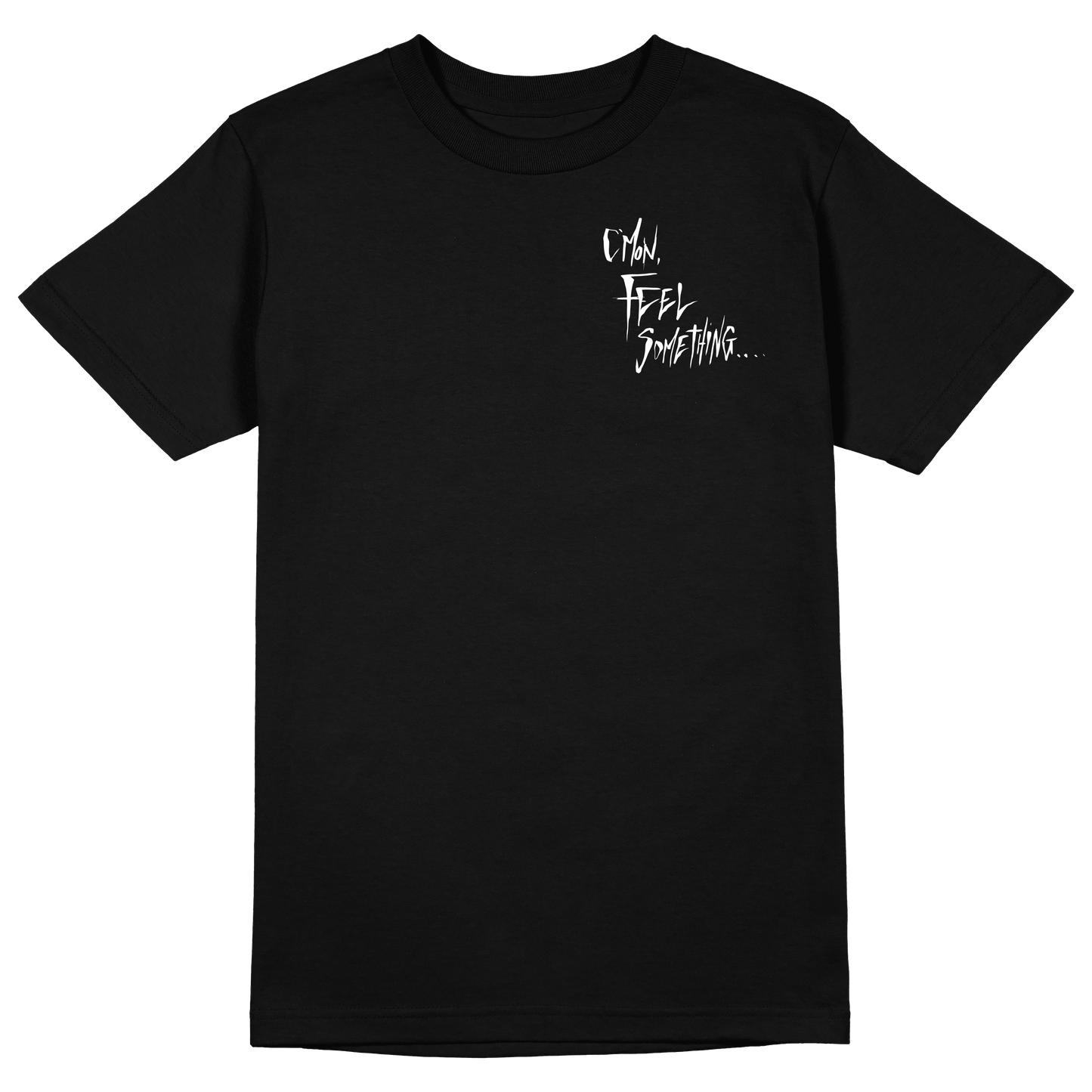 any means necessary shawn coss feel something t shirt black front