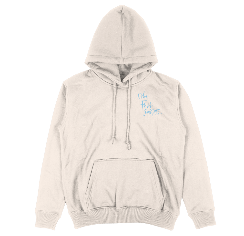 any means necessary shawn coss feel something pullover hoodie natural front