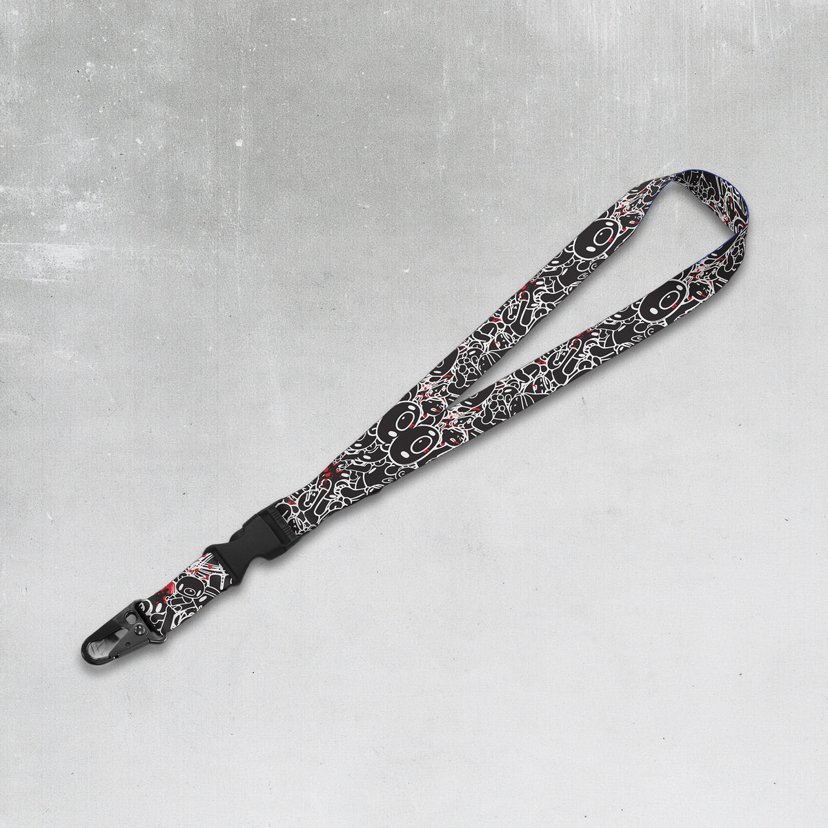 Noir Lanyard