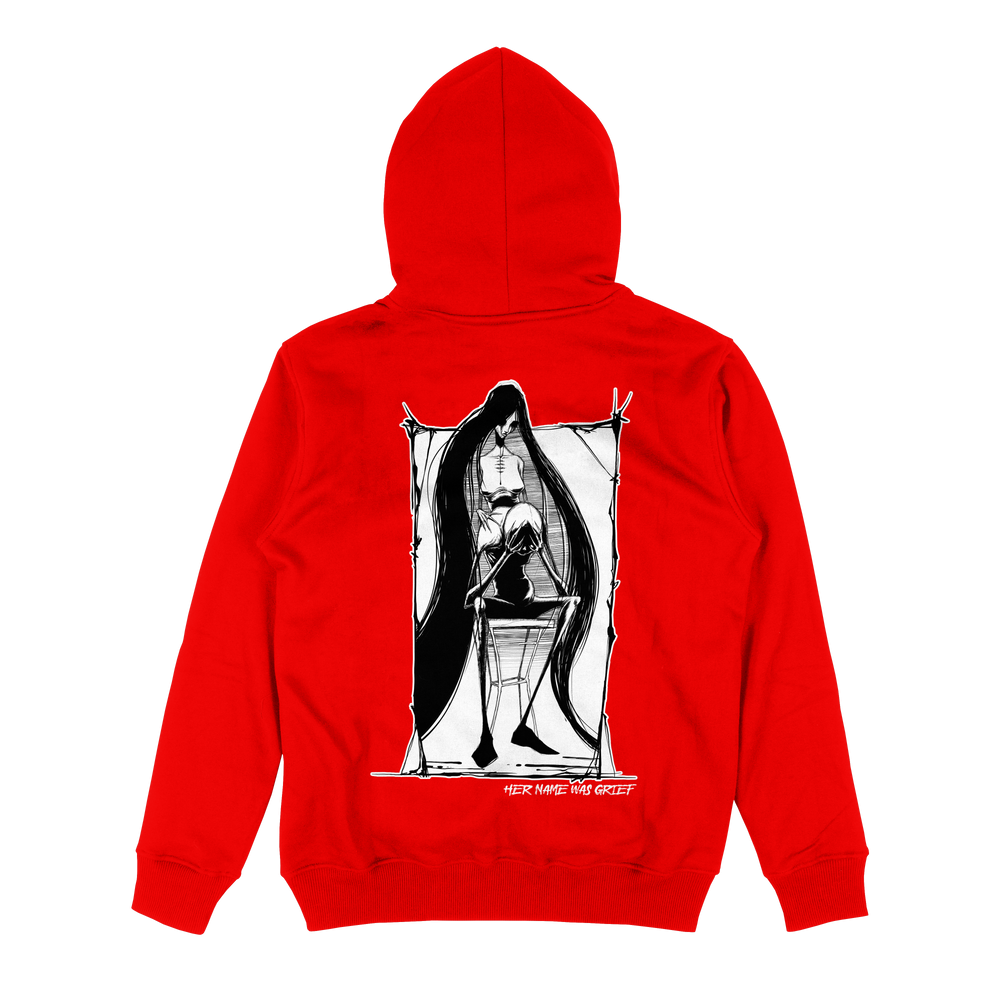 
                      
                        any means necessary shawn coss grief pullover hoodie red back
                      
                    