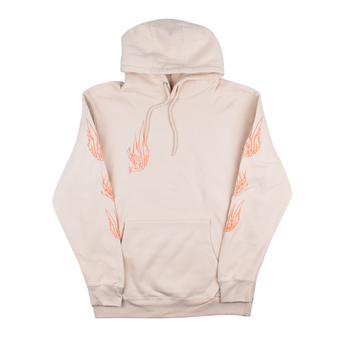 any means necessary shawn coss hel pullover hoodie sandshell front