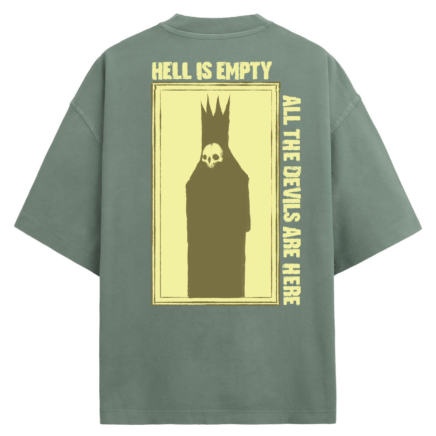 any means necessary shawn coss hell is empty shirt sage back