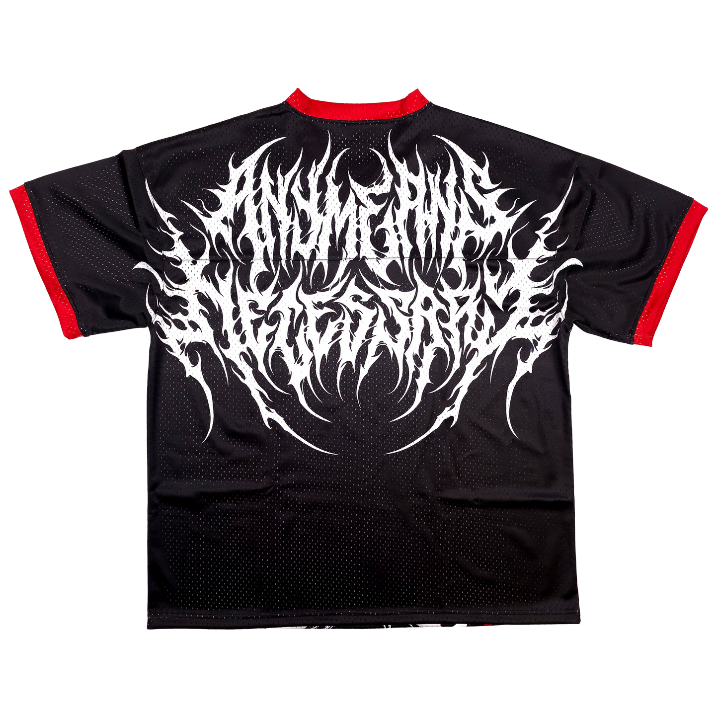 any means necessary shawn coss hyenas war cry jersey back