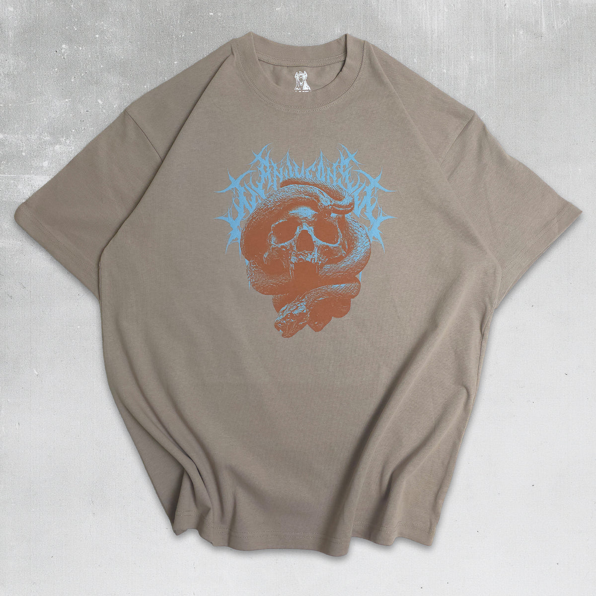 Internal Suffering T-Shirt Greige