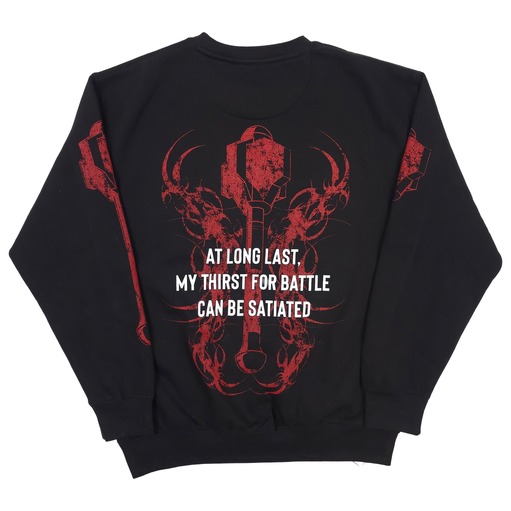 INVINCIBLE BATTLEBEAST CREWNECK BACK