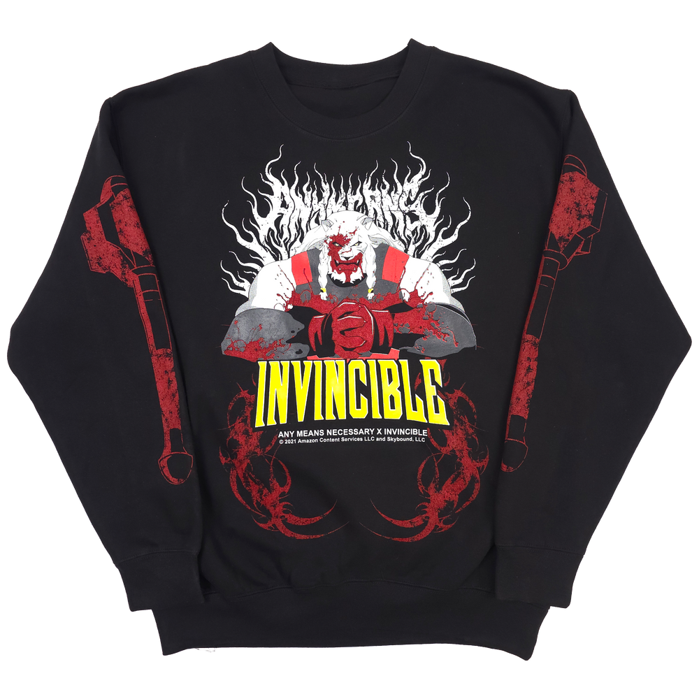INVINCIBLE BATTLEBEAST CREWNECK FRONT