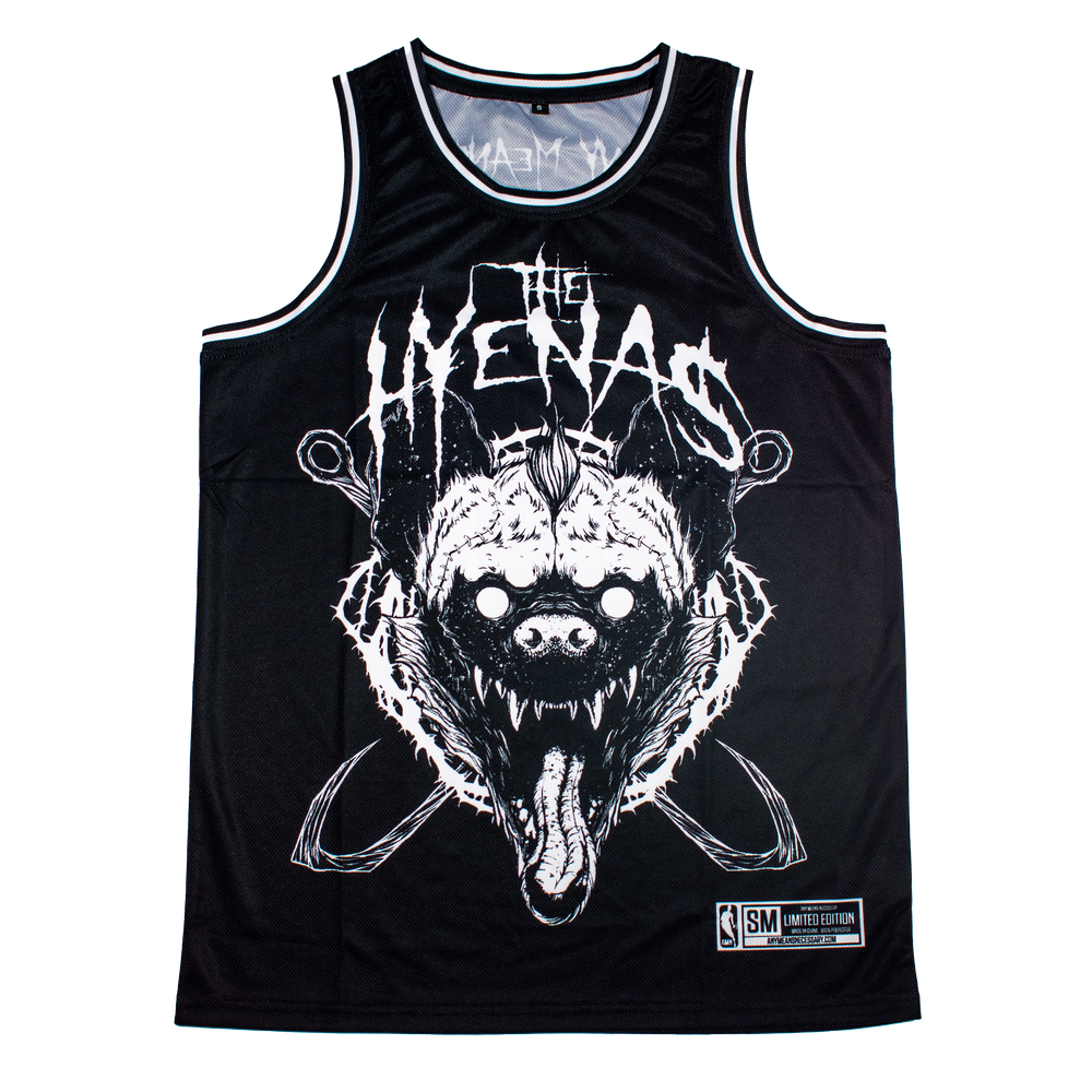 any means necessary shawn coss the hyenas basketball jersey front