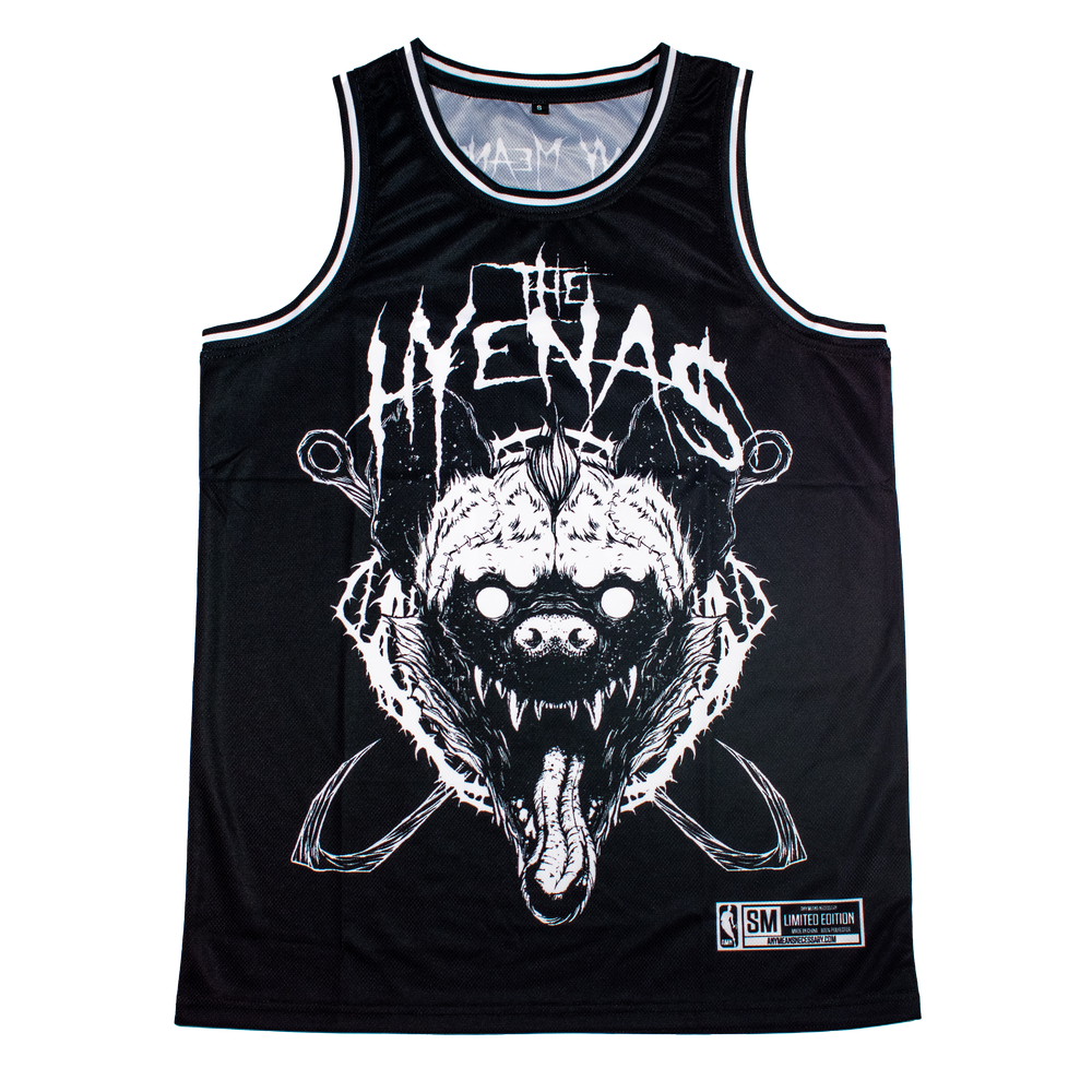 
                  
                    any means necessary shawn coss the hyenas basketball jersey front
                  
                