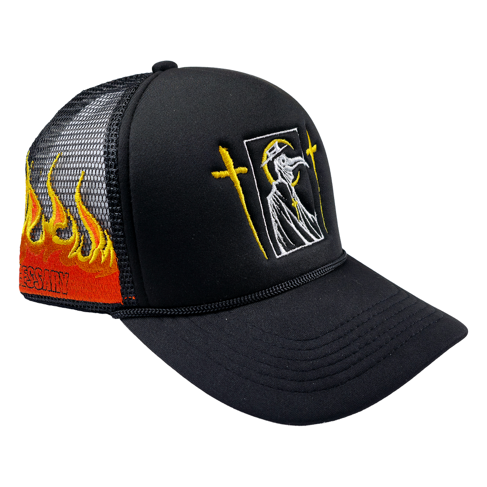 
                      
                        any means necessary shawn coss let the weak burn hat black side
                      
                    