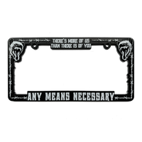 More of Us License Plate Holder