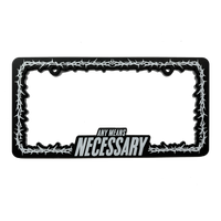 Thorns License Plate Holder