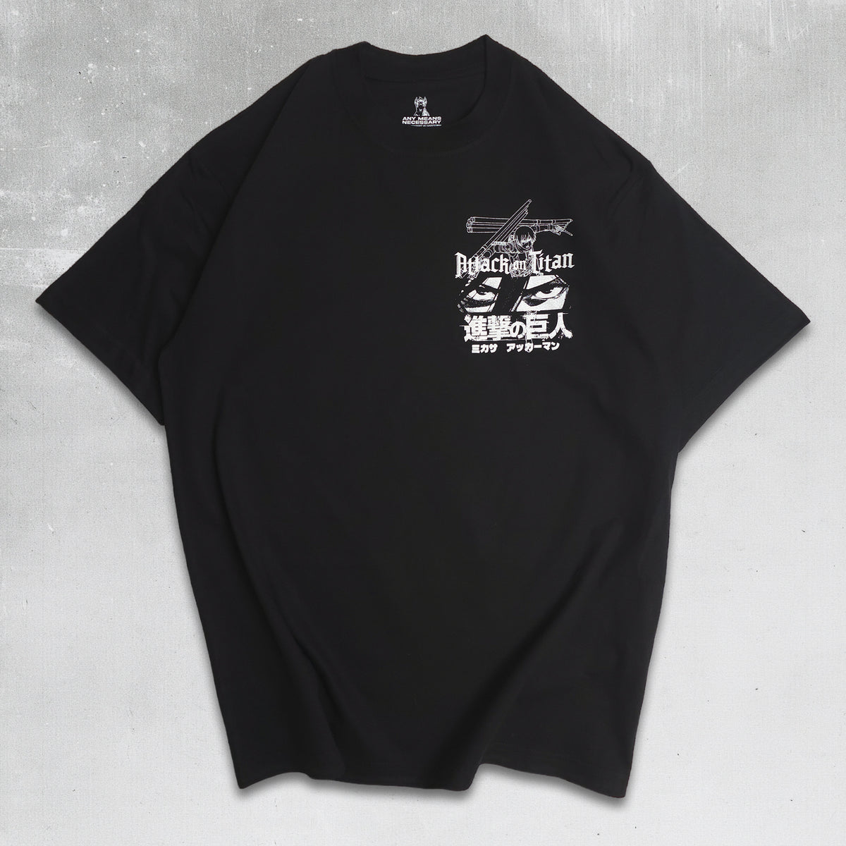 Mikasa T-Shirt Black