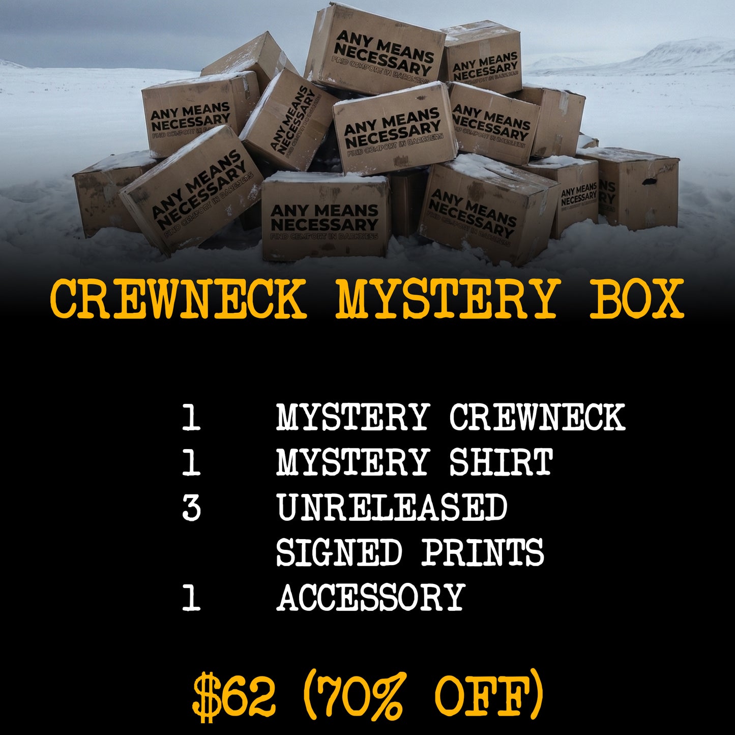Crewneck Sweatshirt Mystery Box