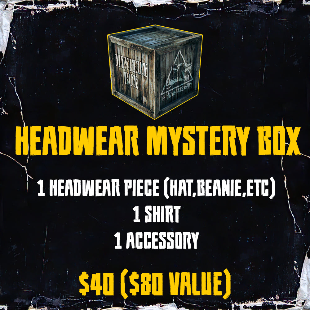 any means necessary shawn coss mystery box hat shirt 