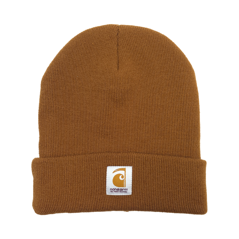 
                      
                        any means necessary shawn coss no heartt carhartt beanie brown
                      
                    