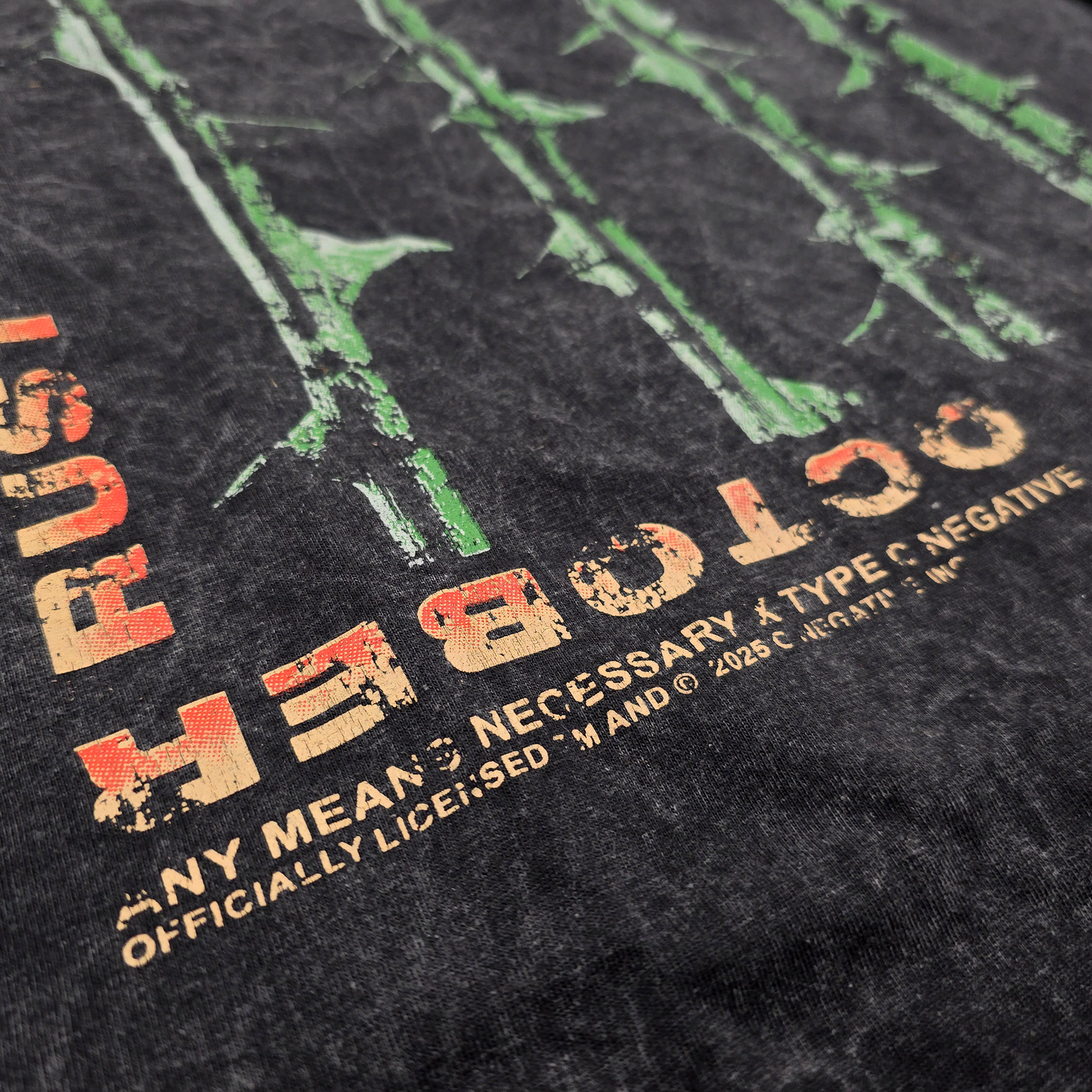 October Rust Long Sleeve T-Shirt Vintage – Any Means Necessary Clothing