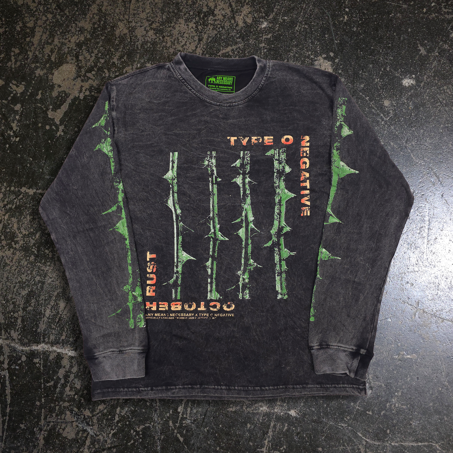 October Rust Long Sleeve T-Shirt Vintage