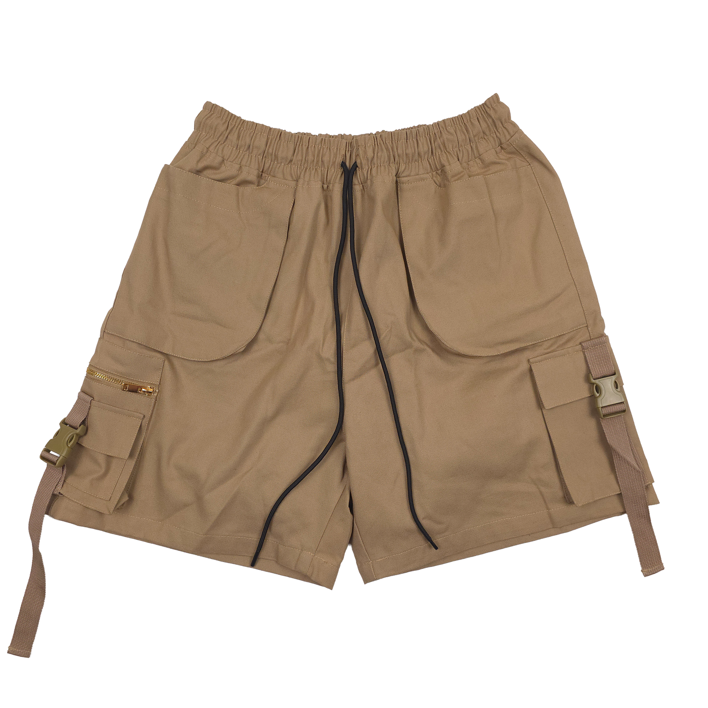 any means necessary shawn coss pack tactics cargo shorts tan front