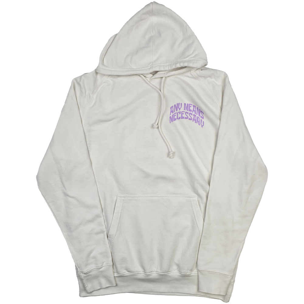 
                      
                        any means necessary shawn coss patrick spongebob squarepants pullover hoodie vintage white front
                      
                    