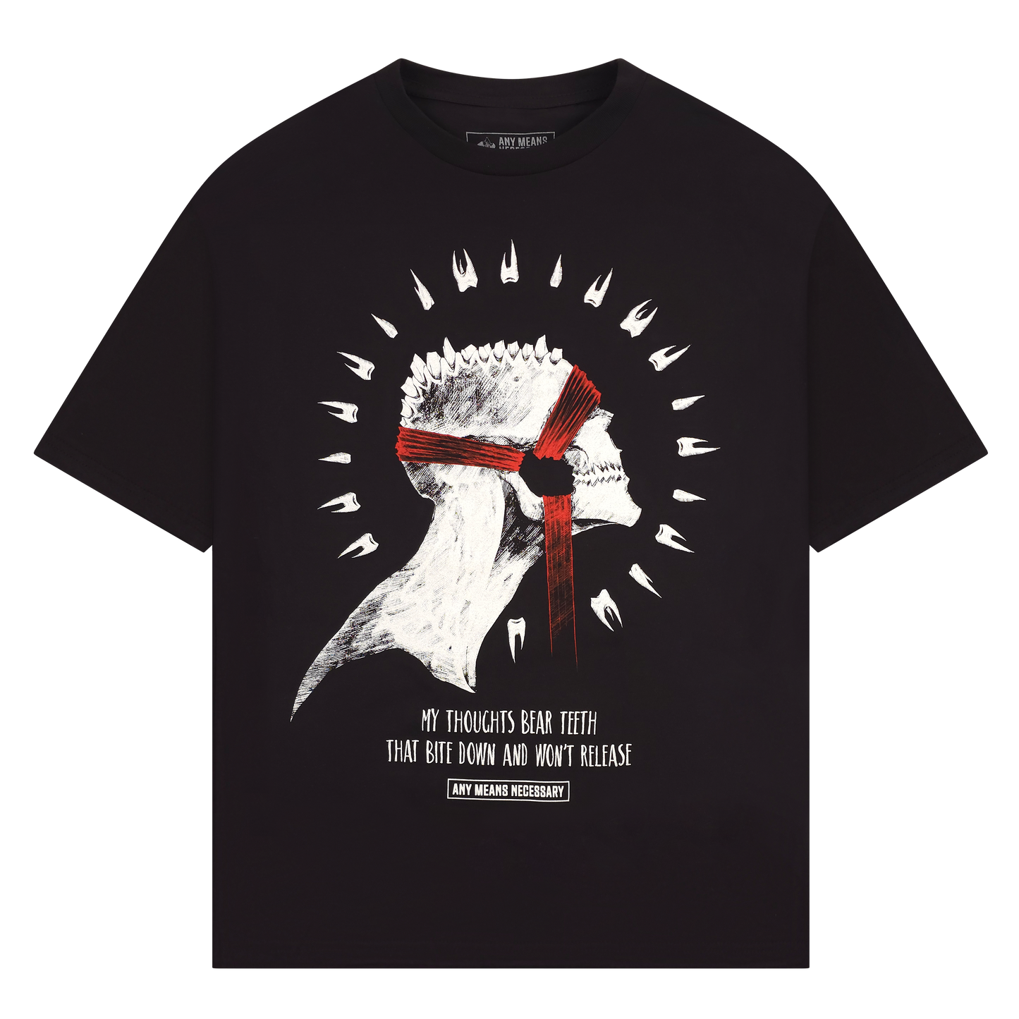 any means necessary shawn coss saw tooth t shirt