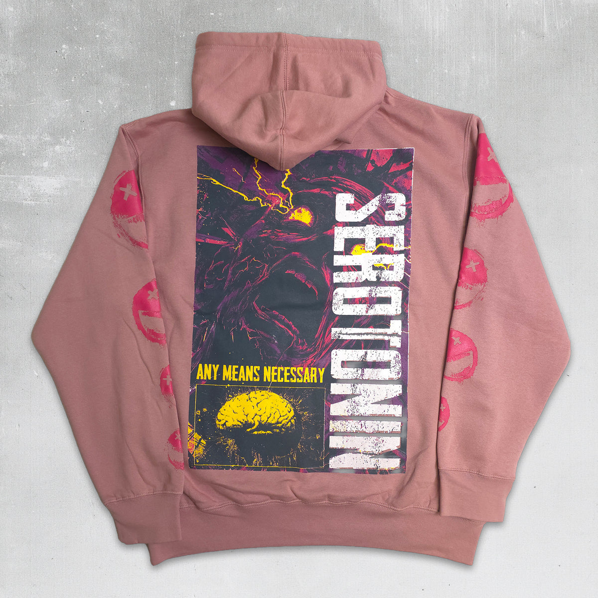 Serotonin Pullover Hoodie Mauve