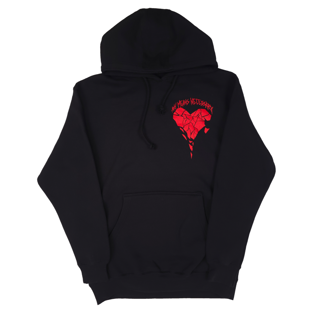 
                  
                    any means necessary shawn coss sharp edges pullover hoodie black front
                  
                