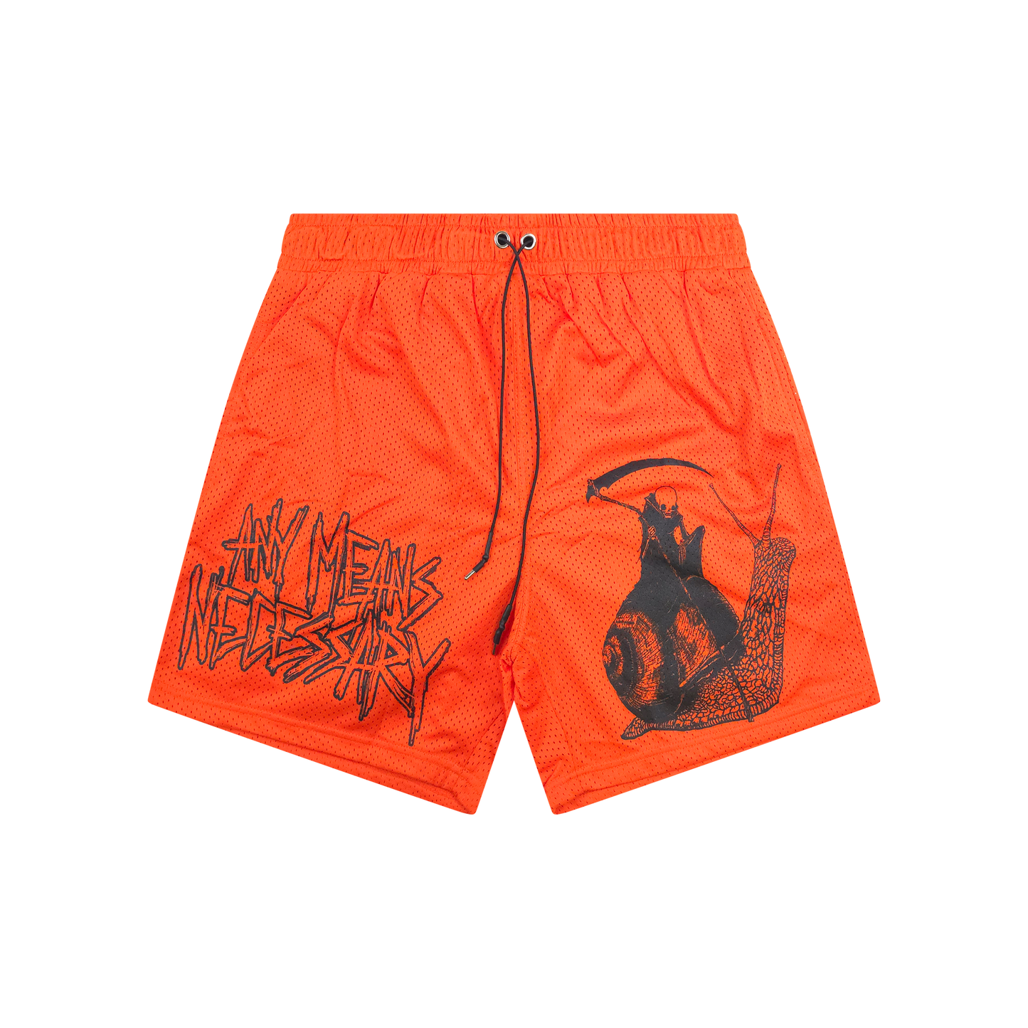 
                  
                    any means necessary shawn coss slow death mesh shorts orange
                  
                