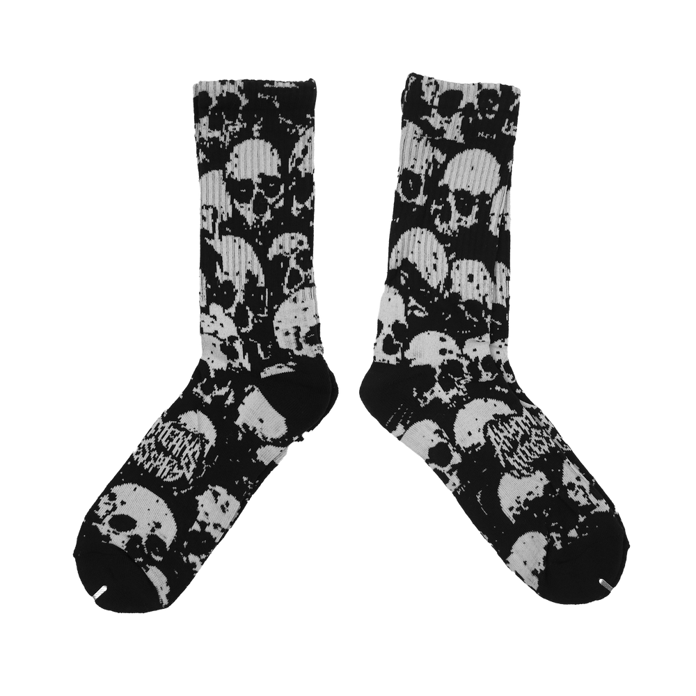 any means necessary shawn coss skull pile socks