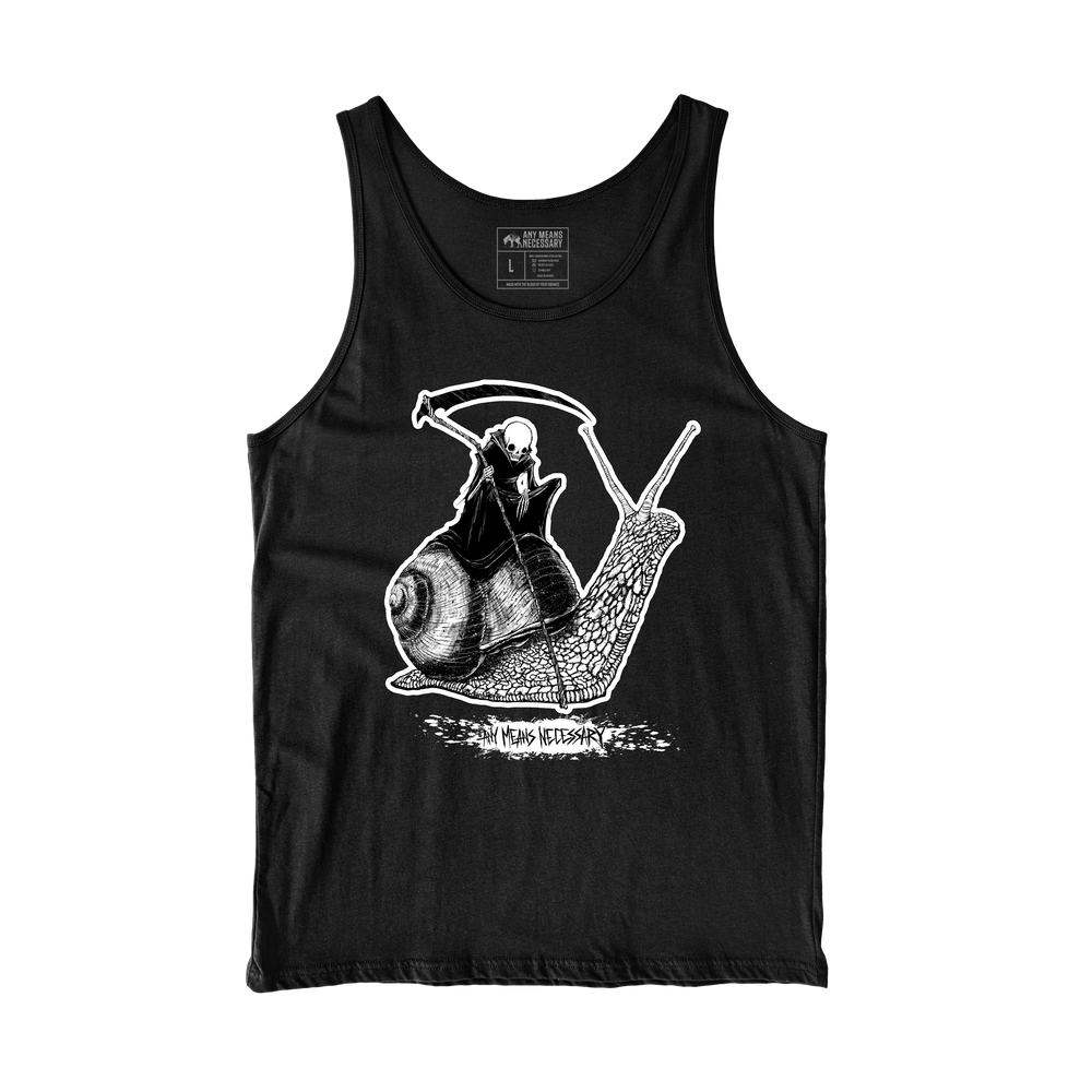 any means necessary shawn coss slow death tank top black