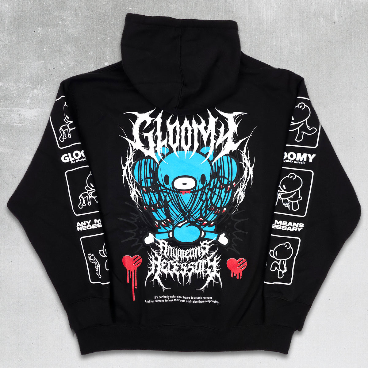 Smash Pullover Hoodie Black
