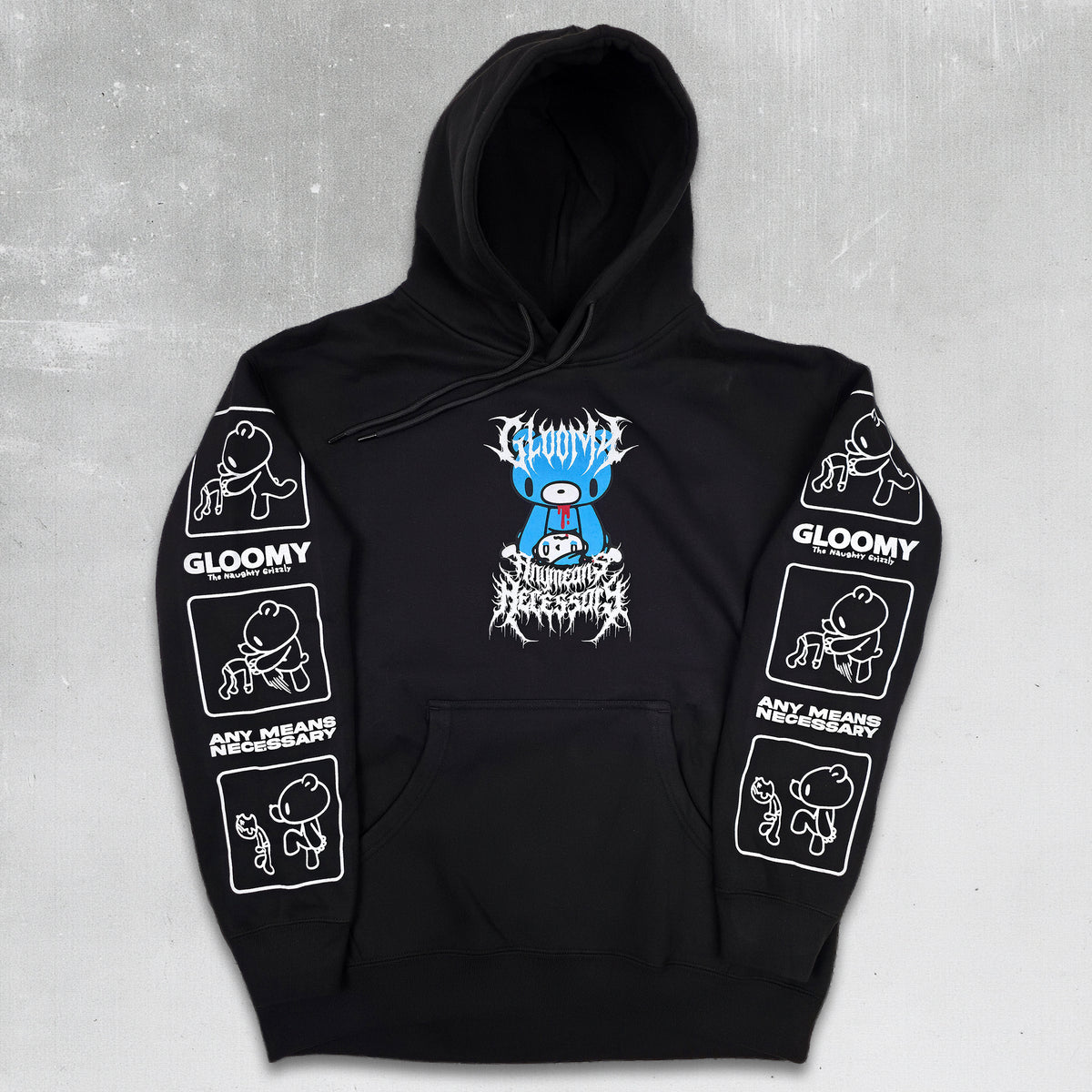 Smash Pullover Hoodie Black