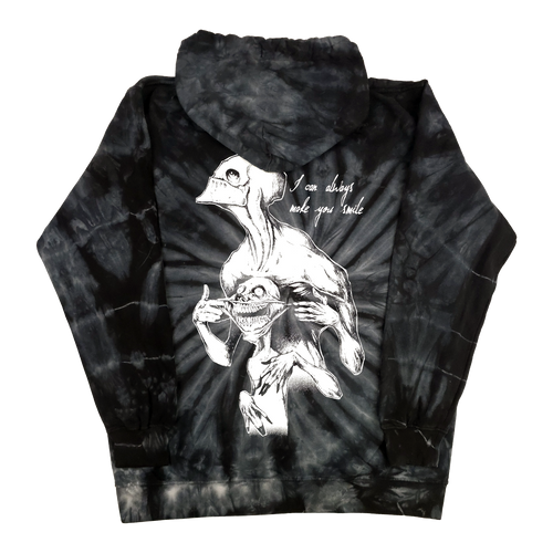 Always Smile Pullover Hoodie Spider Black – Any Means Necessary