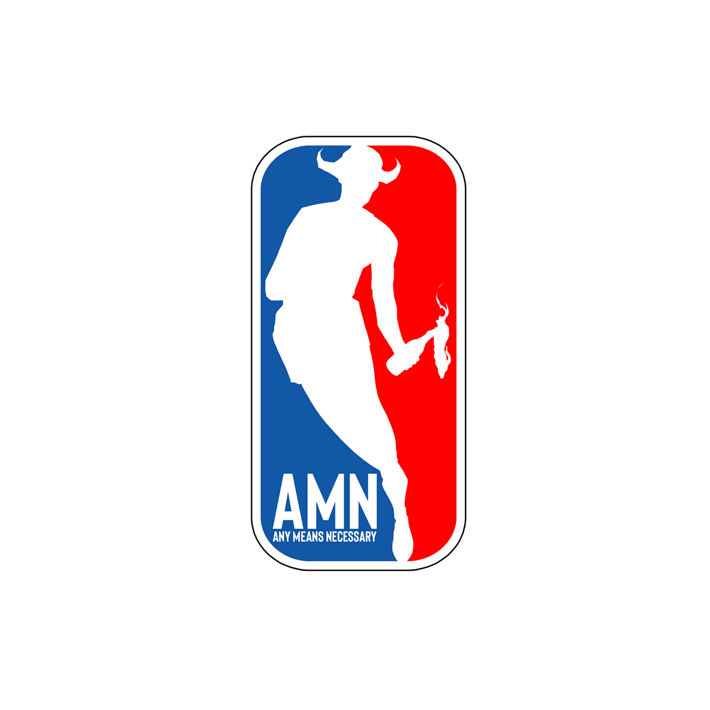 any means necessary shawn coss nba basketball die cut sticker