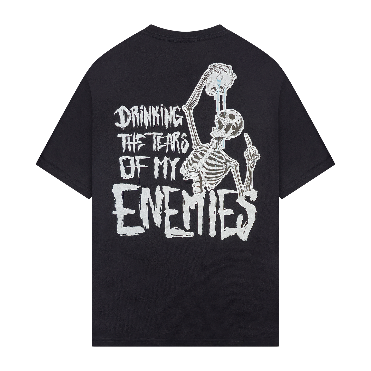 
                  
                    any means necessary shawn coss drinking the tears of my enemies  t shirt black back
                  
                