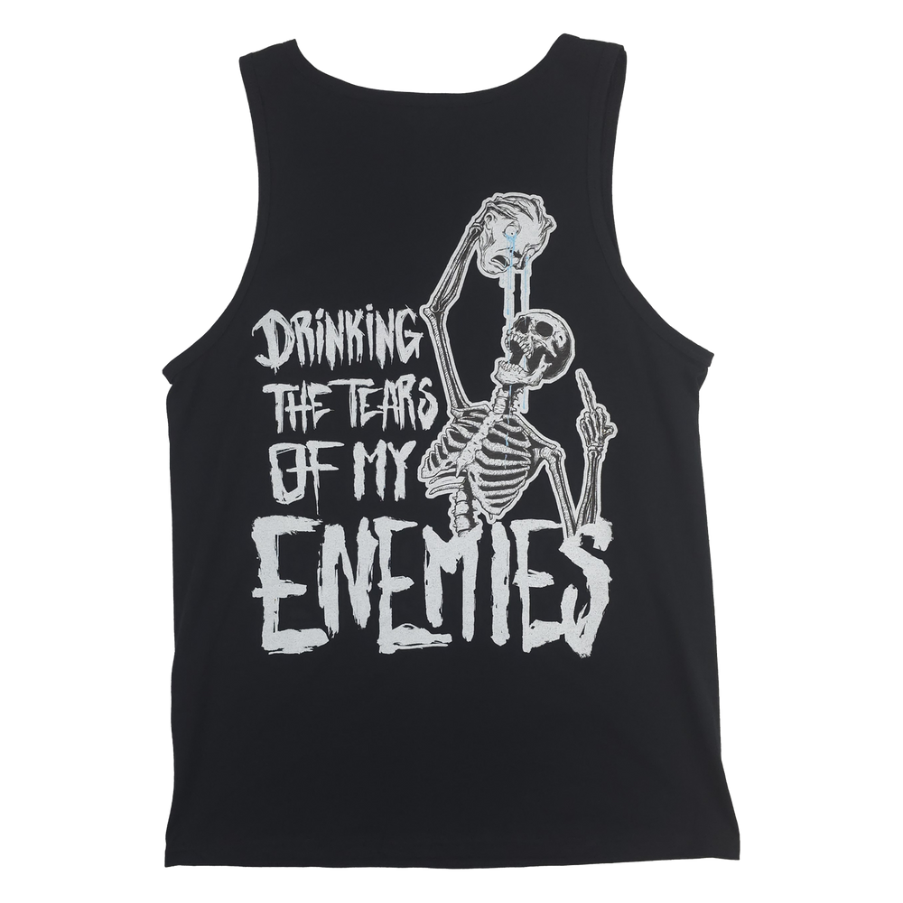 
                  
                    any means necessary shawn coss drinking the tears of my enemies tank top black back
                  
                