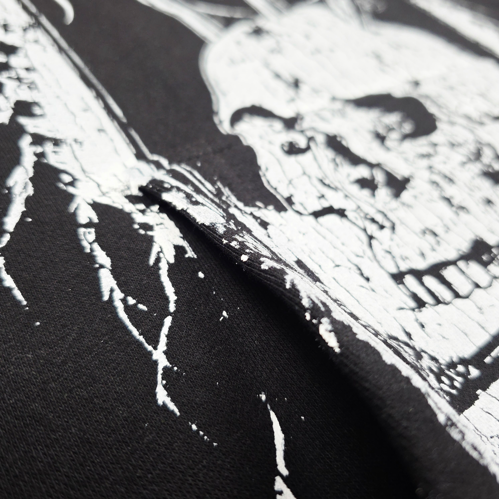 
                      
                        any means necessary shawn coss kris wilson cyanide and happiness the defeatist pullover hoodie black up close pocket
                      
                    